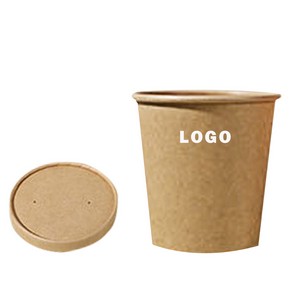 16oz Disposable Soup Cup with Lid