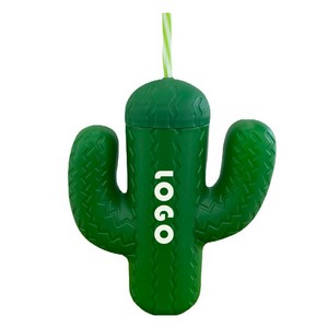 2.2*6.3*7.3" 17oz Cactus-shaped Sipper