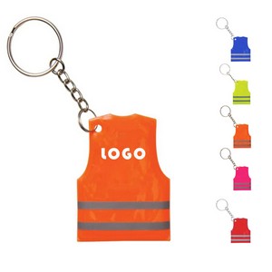 Reflective Vest Keychain